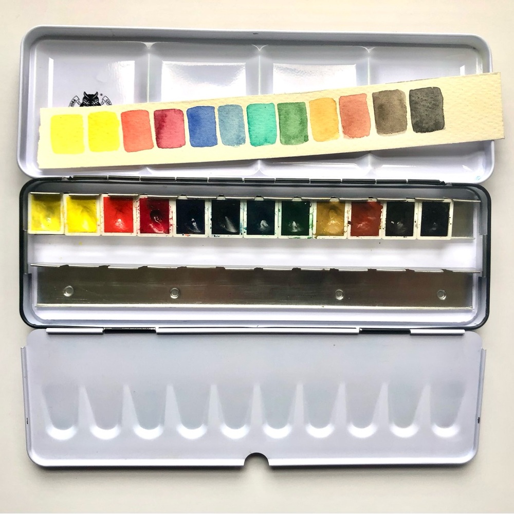 Schmincke Watercolor Palette